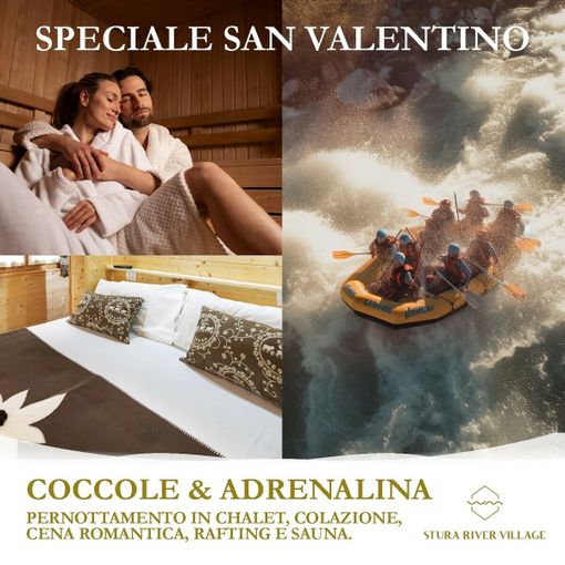 San Valentino: in Valle Stura a Cuneo l'amore si festeggia tra natura, rafting e ospitalità autentica San Valentino: in Valle Stura a Cuneo l'amore si festeggia tra natura, rafting e ospitalità autentica