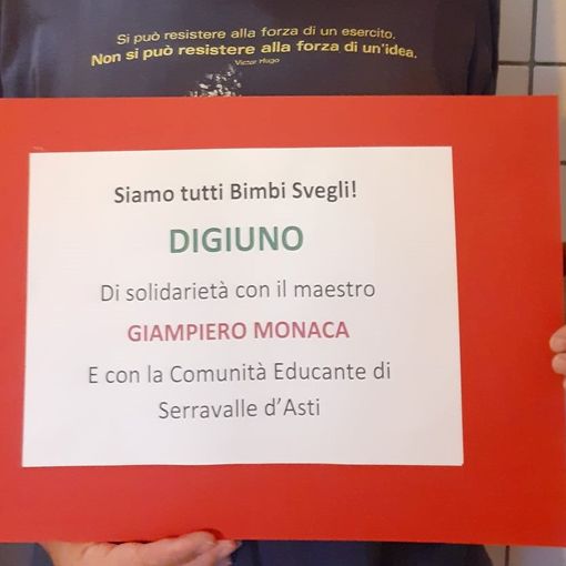 Cartello di solidarietà ai BimbiSvegli