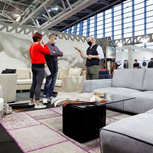 Un immagine dei saloni di Expocasa