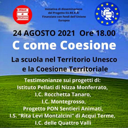 La rassegna di eventi web di “Alfabeti di cittadinanza” del CPIA di Asti incontra le esperienze formative del Progetto EU.RE.K.A!