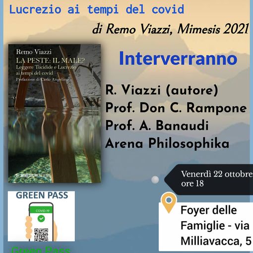 Venerdì e sabato due presentazioni di libri curate dal collettivo Arena Philosophika