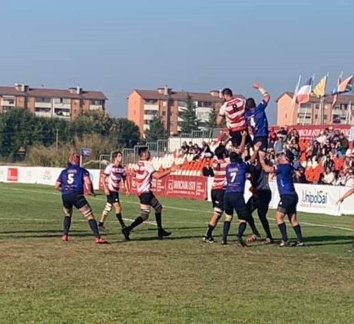 Un momento del match