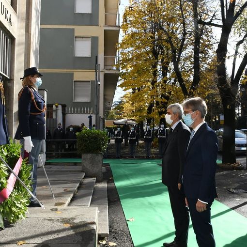 Anche la Questura di Asti ha reso omaggio ai suoi caduti, nella giornata dei defunti