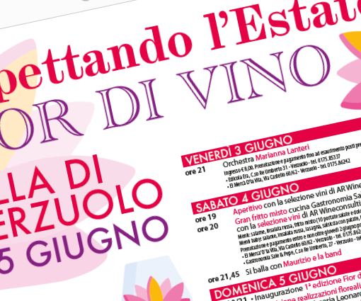 La locandina della manifestazione