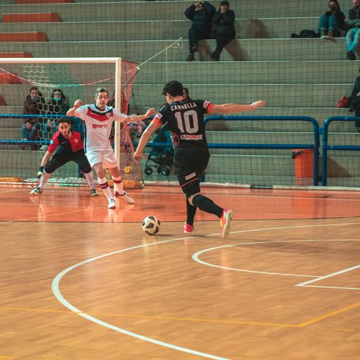 In momento del match tra Jasnagora e Asti Orange