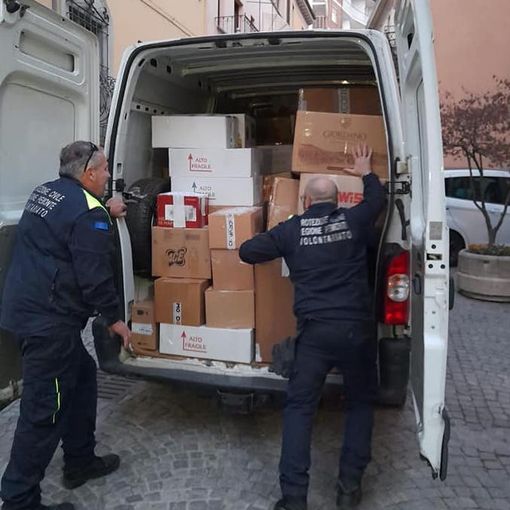 Moncalvo tende la mano all'Ucraina. Sul bus dell'Asp partito ieri anche l'infermiera Mara Redoglia