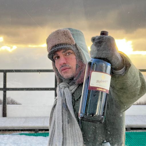 L'attore Simone Coppo, sul set, dedica il suo personaggio, Zaina, ai refrancoresi morti in guerra e mai più tornati