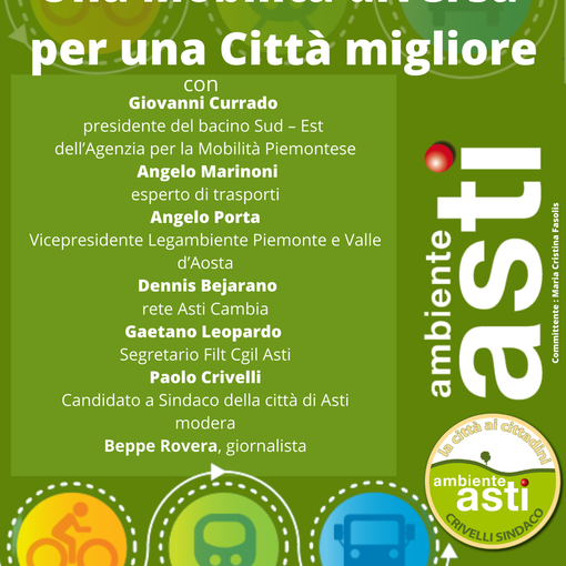 La locandina dell'incontro in programma giovedì