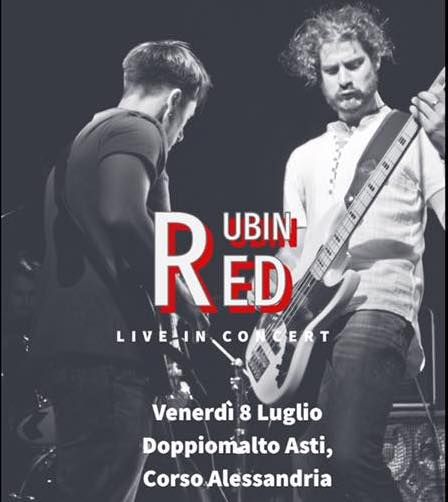I Rubin Red tornano sul palco del Doppio Malto di Asti questa sera