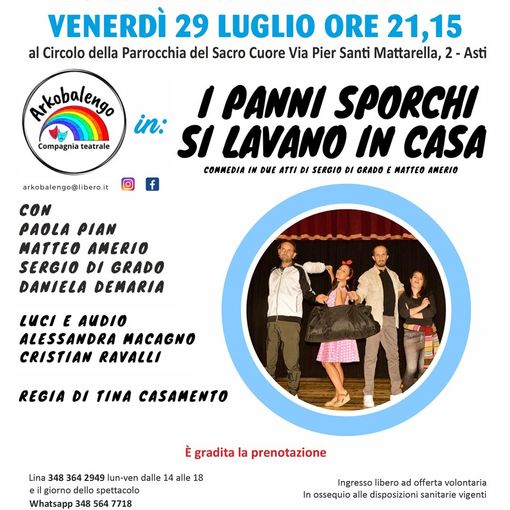 La locandina dello spettacolo