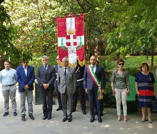Un momento della cerimonia dello scorso anno