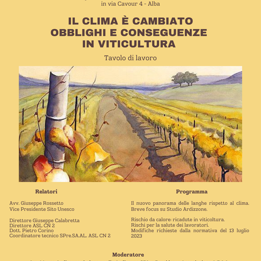 Venerdì 27 ottobre incontro ad Alba con Studio Ardizzone Srl, specialisti della sicurezza sul lavoro