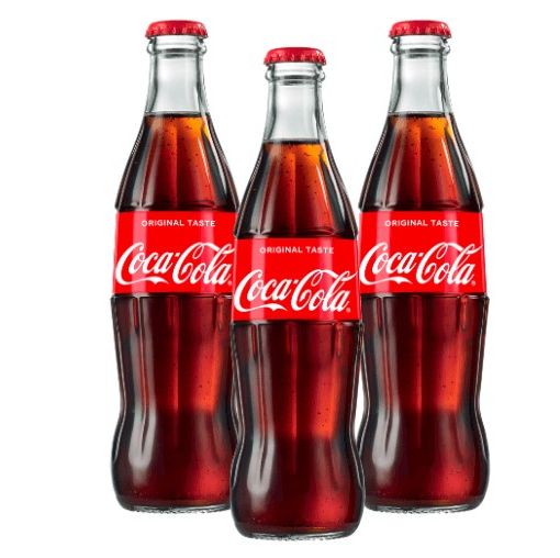 Bottiglie di Coca Cola Original Taste