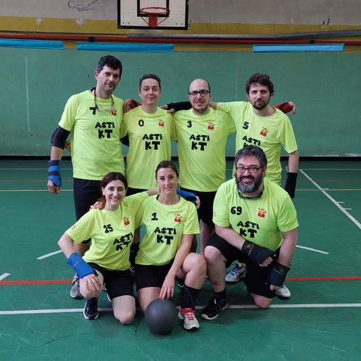 La squadra astigiana di hitball