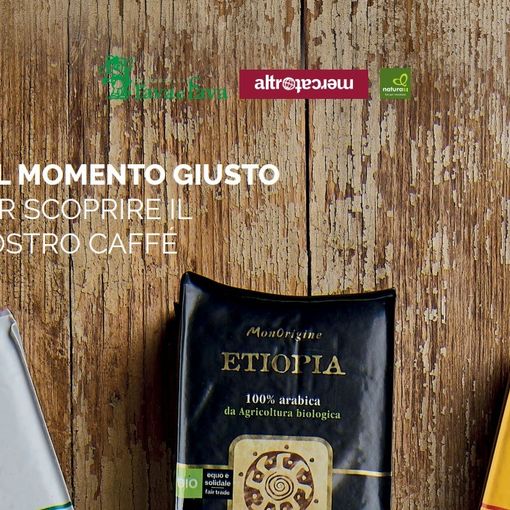 Da Rava e Fava si scopre il caffè di AltroMercato