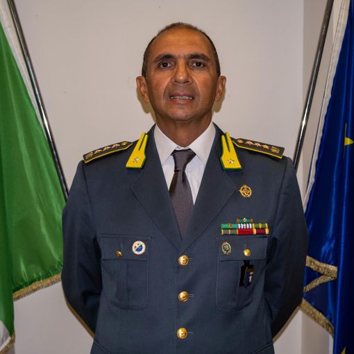 Il neo comandante della Guardia di Finanza di Asti, Colonnello t. ISSMI Antonio Giuseppe Garaglio