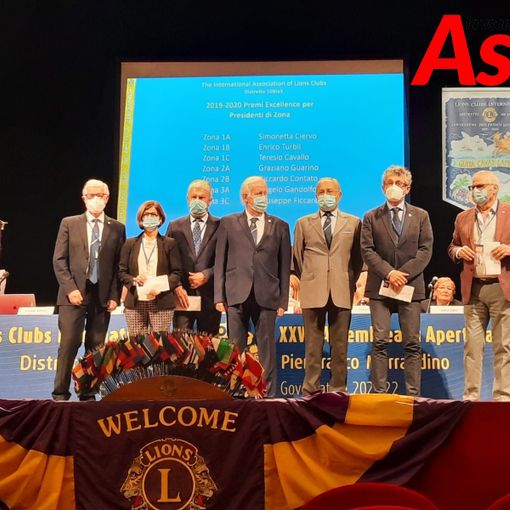 Alcune immagini dell'assemblea lionistica svoltasi all'Alfieri