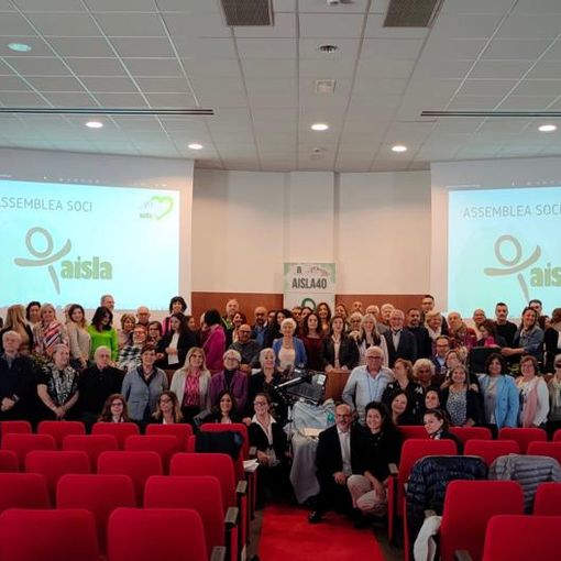 Un'immagine relativa l'assemblea dei soci AISLA