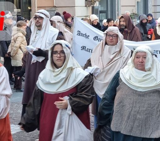 La scorsa edizione del presepe vivente