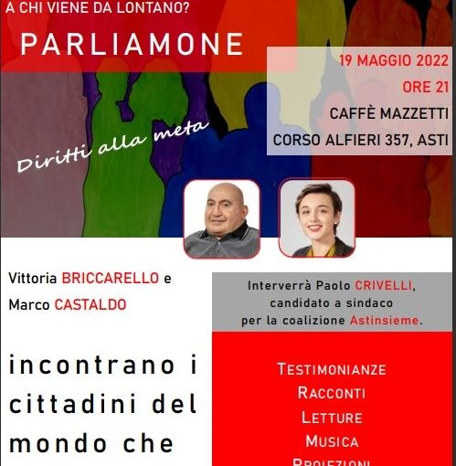 La locandina di presentazione dell'incontro