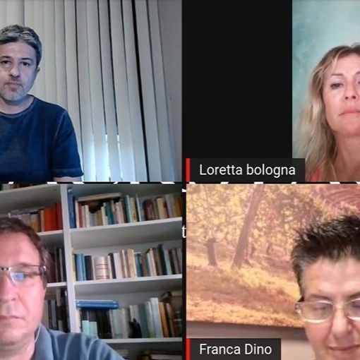 Un fermo immagine tratto dalla trasmissione di ieri sera