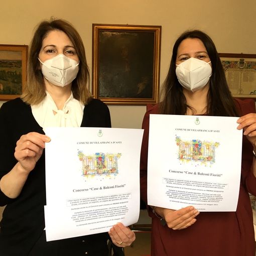 Anna Macchia, a sinistra, e Anna Rabino nell'edizione 2021 del concorso