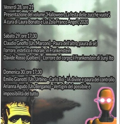 La locandina degli appuntamenti in programma nel fine settimana
