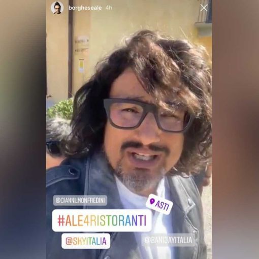 Storia Instagram di Alessandro Borghese