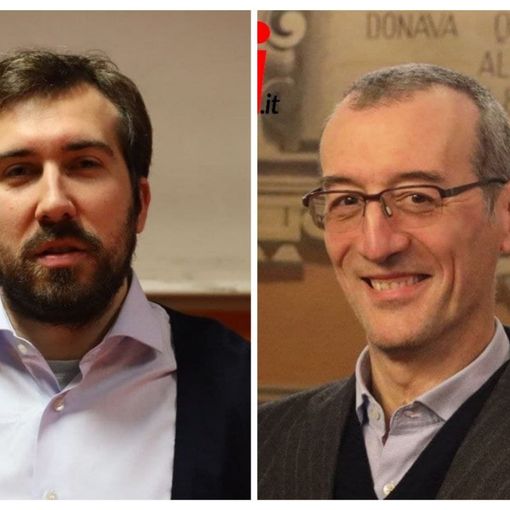 Collage fotografico con Mauro Bosia (a sinistra) e Renato Berzano, prossimi ospiti di &quot;Backstage&quot;