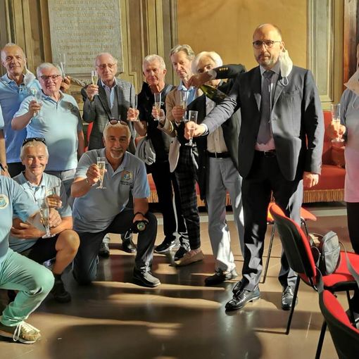 L'inaugurazione del piccolo Villaggio di Natale