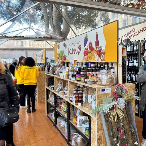 Al Magico Paese di Natale, Casa Coldiretti pullula di eccellenze astigiane a Km0