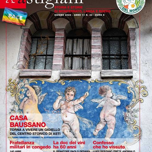 Oggi la presentazione di Astigiani di giugno: una famiglia di artisti, i 60 anni della legge sulle DOC e molto altro