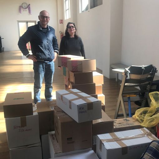 Da Rava e Fava alimenti e vestiti per bambini verso la Fondazione 'Corte delle madri'