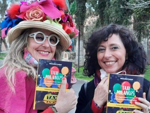 A Canelli l’unica tappa in Piemonte  di “Zia Caterina” con il suo magico taxi