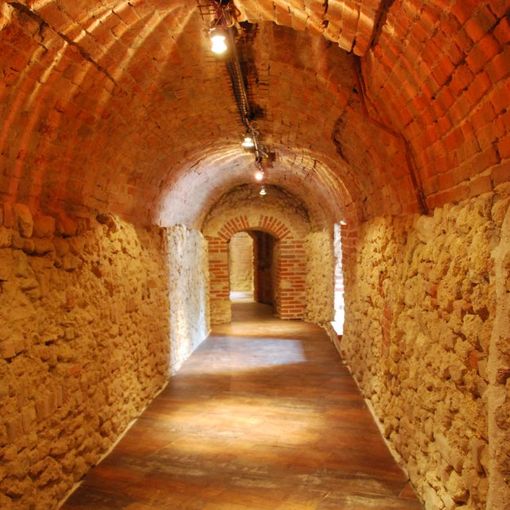 Camminamento del castello di Moncalvo