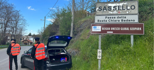 Una pattuglia dell'Arma al Sassello