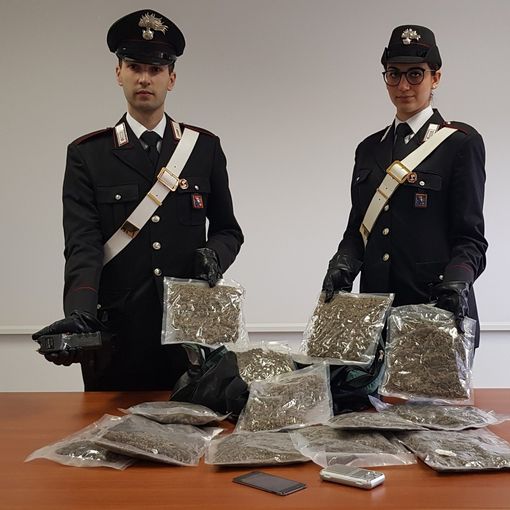 Blitz dei Carabinieri di Asti. Arrestato un minorenne per spaccio di droga