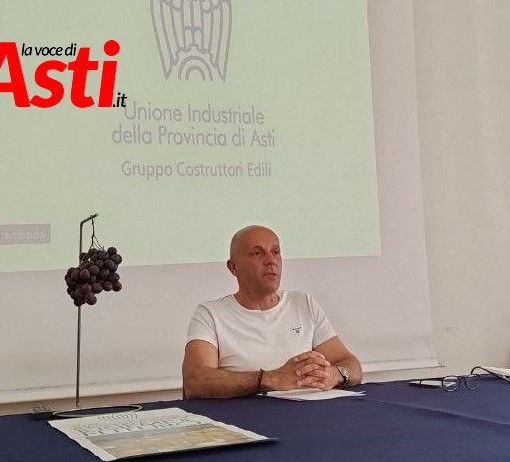 Carlo Fornaca, referente del gruppo costruttori edili dell'Unione Industriale di Asti
