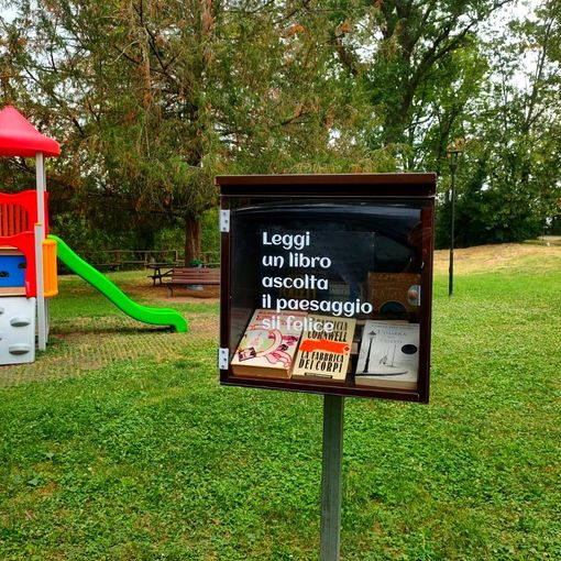 Costigliole d'Asti promuove la lettura installando sei casette dei libri