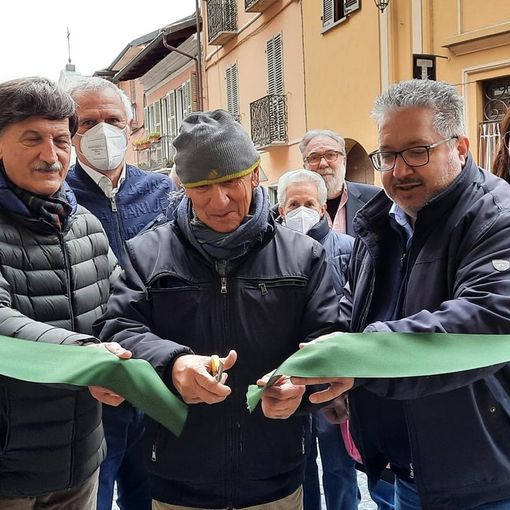 Alcune immagini dell'inaugurazione del nuovo sportello sindacale di Cocconato