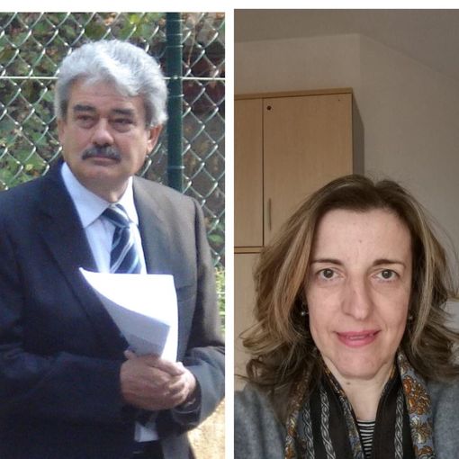 Il direttore uscente Piero Botto e il neo direttore Maura Robba