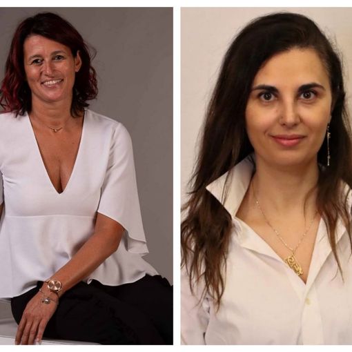 Collage fotografico delle ospiti della puntata: Debora Biglia e Francesca Ragusa