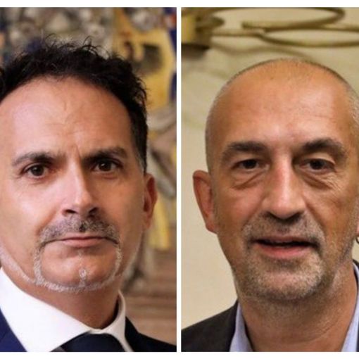 Nel collage, da sinistra, l'assessore Giacomini e il consigliere comunale Malandrone