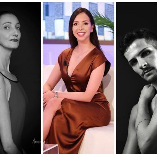 Nel collage fotografico, da sinistra a destra: Sabrina Bosco, Adela Mucollari e Federico Mella