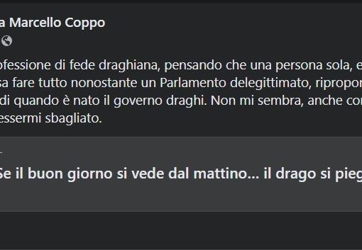 &quot;I soldi annunciati dal presidente del Consiglio sono la liquidazione anticipata del Fondo di solidarietà comunale&quot;. Soldi già dovuti per il vicesindaco di Asti Marcello Coppo