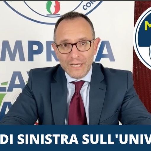 Un fermo immagine tratto dal video postato da Marcello Coppo