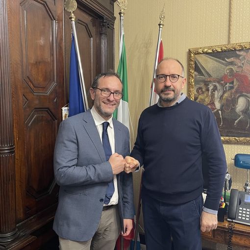 Il vicesindaco Coppo con il sindaco Rasero