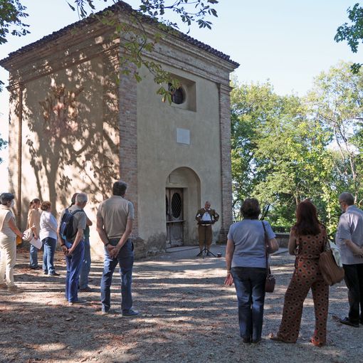 I Narratori del Teatro degli Acerbi a Crea per 'Su quel Monte, fra terra e Cielo…'