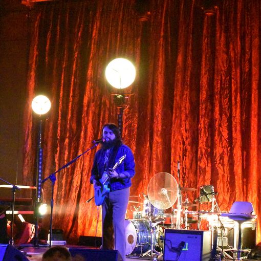 Alcuni momenti del concerto al Foro Boario