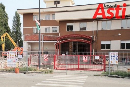 La Jona durante i lavori, in una foto di repertorio